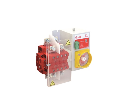 [YL561A101] CONMUTADOR  MOTORIZADO ENTRADA SUPERIOR 1-0-2 2P 160A. 12V DC GAVE