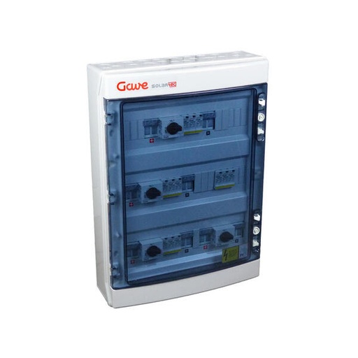 [STM21025P15S/4] CAJA MOD.2STR.1000V 25A FUS15A 4MPPT SALIDAS INDIVIDUALES GAVE