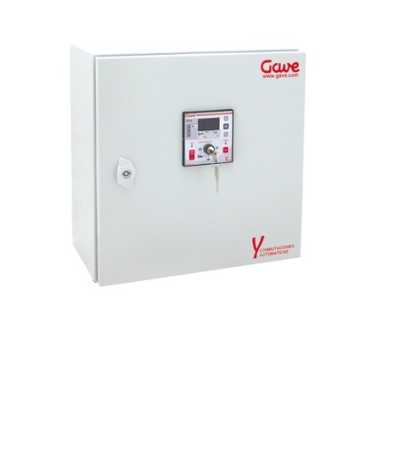 [CTL14006P] CUADRO CON CENTRAL TRANSFERENCIA AUTOMATICA 4P 63A +PROT. SOBRET.